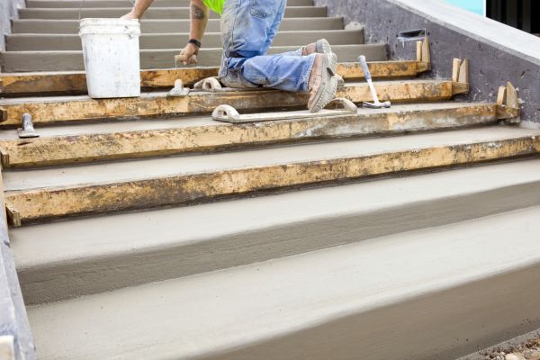 Concrete Steps Pouring in Santa Barbara