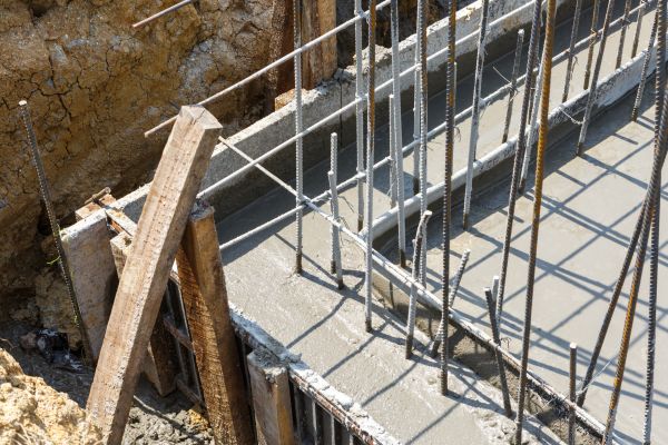 Concrete Footing Pouring in Santa Barbara
