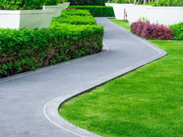 Walkway Curb Installation in Santa Barbara