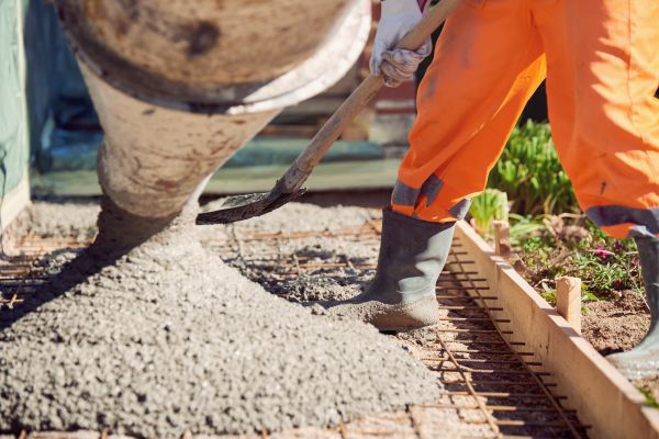 Poured Concrete Installation in Santa Barbara