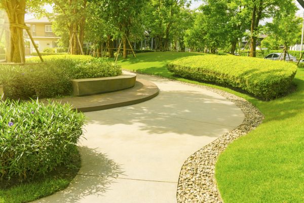 Cement Walkway Installation in Santa Barbara
