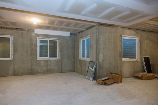 Basement Concrete Installation in Santa Barbara
