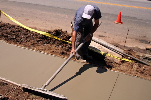 Cost of Sidewalk Building in Santa Barbara