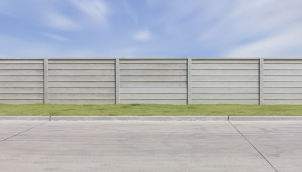Concrete Fence Installation in Santa Barbara