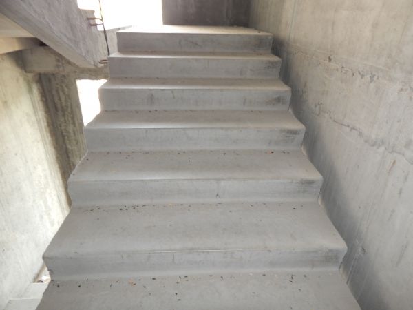 Poured Stair Construction in Santa Barbara