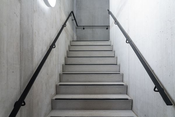 Cement Staircase Installation in Santa Barbara