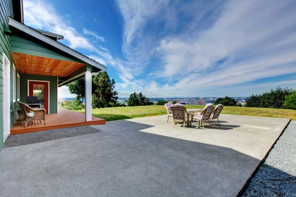 Backyard Concrete Paving in Santa Barbara