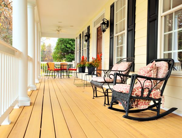 Front Porch Renovation in Santa Barbara