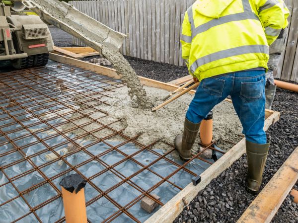 Basement Slab Pouring in Santa Barbara