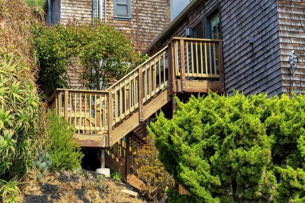 Patio Stair Installation in Santa Barbara