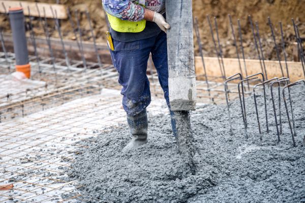 Cabin Foundation Pouring in Santa Barbara